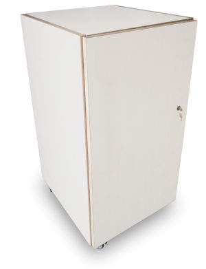 Nice Price muziekkast groot melamine wit