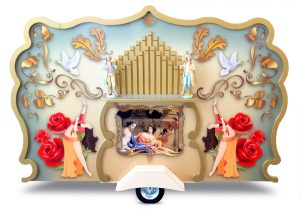 Draaiorgel, 180 x 140 cm