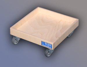 Mobile Plattform für Blasengeräte ø 15, ø 20 und ø 25 cm (runde Basis)