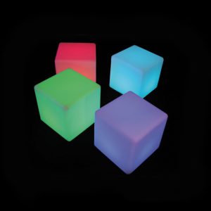 Gloeiblokje, 7,4 x 7,4 cm