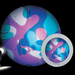 Vloeistofwiel paars/blauw t.b.v. Space projector