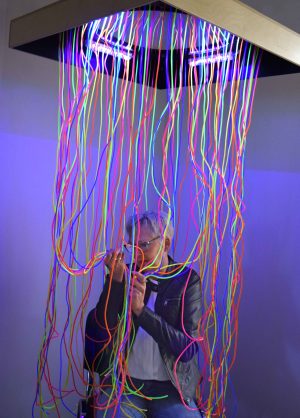 Fluoline douche, 90 x 90 x 180 cm