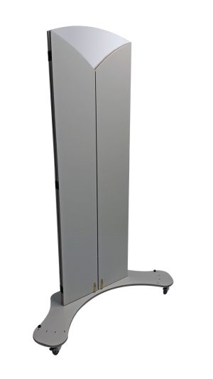 Verrijdbaar onderstel t.b.v. spiegeldrieluik (BE04685)