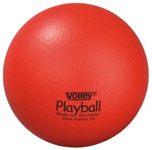 Speelbal ø 16 cm, 105 gram, rood