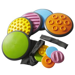 Taktile Scheiben Set 1: 5 große+5 kleine