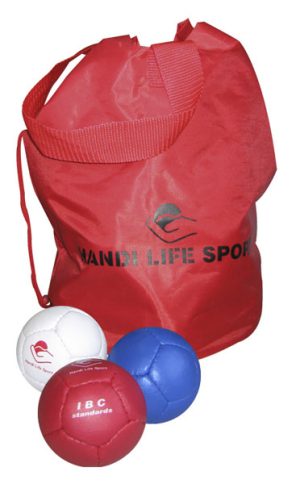 **Boccia Ballen standaard + tas
