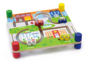 Rijd en volg spel Boerderij en Stad