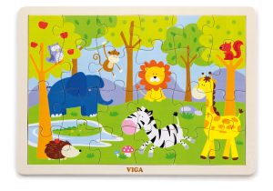 Puzzel safari, 24 stukjes