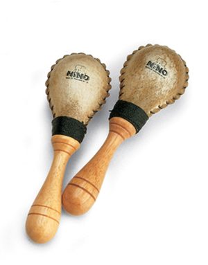 **Maracas 2 stuks, medium, 6 x 17 cm