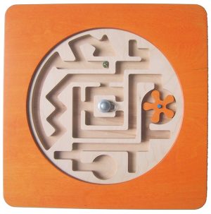 Draaibaar labyrint, 48 x 48 cm