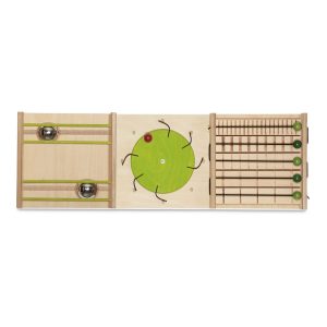 Set van 3 zintuigplaten, thema 'horen',  afm. 91x31 cm