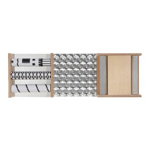 Set van 3 zintuigplaten, thema 'zien', set A, afm. 91x31 cm