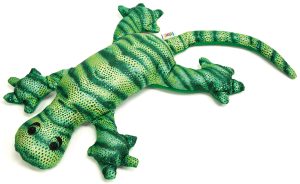 Verzwaarde Hagedis 2 kg, groen