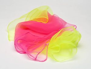 Fluo sjawls, set van 3 stuks