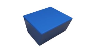 Quadrato tafel trapezium, 85 x 77 x 45 cm