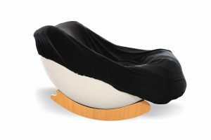 Hoes badstof (zwart) t.b.v. snoezelstoel (oud model)