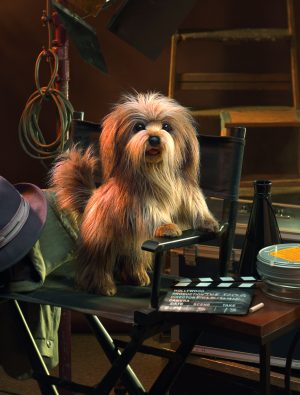 Handpop Shaggy dog 51 cm