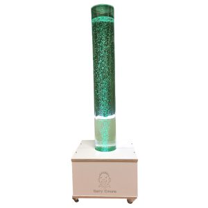 Boîtier mobile blanc pour unités à bulles ø 20 cm (rond/carré)