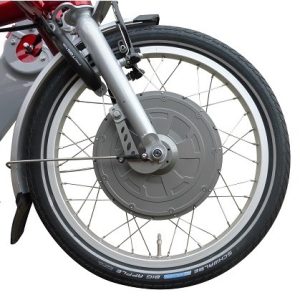 Silent electromotor (= verplicht meetrappen) t.b.v. Easy Rider 3 driewielfiets