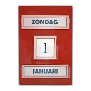 Set of plastic inserts (3-piece) for the Perpetual Calendar