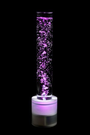 Bubbelunit ø 12 cm, h 85 cm (10L) tafelmodel, ronde voet (ø 20 cm)