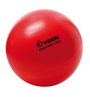 **Van € 29,50 voor € 22,95: Power gymnastiekbal ø 55 cm rood  OP=OP