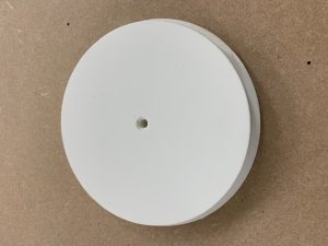 Kunststof deksel wit ø 20 cm t.b.v. bubbelunit (incl. schroeven)