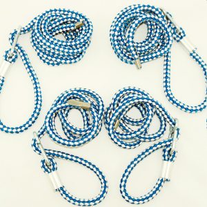 Extra langes Seil-Set (4 Stück, verstellbar) für Schaukelwanne (klein/mittel/groß) Block