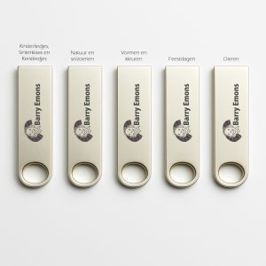 Set of 5 USB sticks