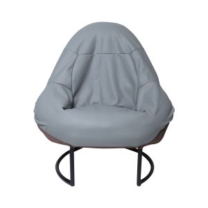 Poire experience chair gray/brown with black frame