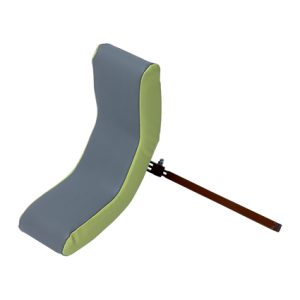 Headrest grey/green/brown for Poire experience chair